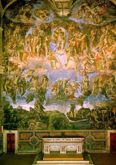 Michelangelo Buonarroti Last Judgment oil painting image